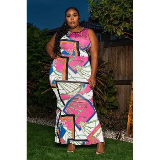 SOMO Plus Size Maxi Dress - Image 2