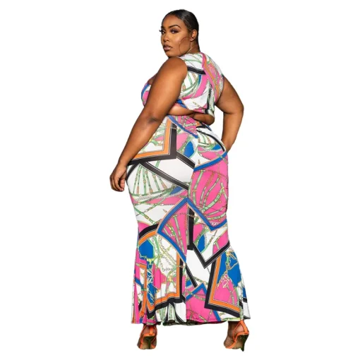 SOMO Plus Size Maxi Dress - Image 4