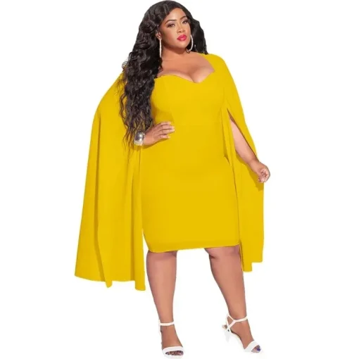 ube Top Party Dress: Plus Size, Irregular Long Sleeve, Fashion - Image 5