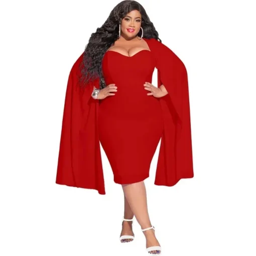 ube Top Party Dress: Plus Size, Irregular Long Sleeve, Fashion - Image 6