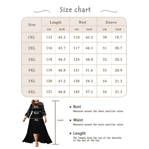 Lace Splicing Evening Dress: Plus Size, Elegant Crew Neck Luxury - Image 6