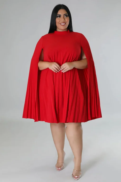 Elegant Plus Size Dress: Ruched, Luxury Evening Fashion - Image 6