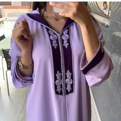 Dubai Hooded Abaya - Gurban Fashion Caftan