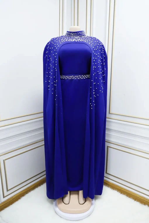 Dubai Luxury Plus Size Mermaid Evening Gown - Image 6