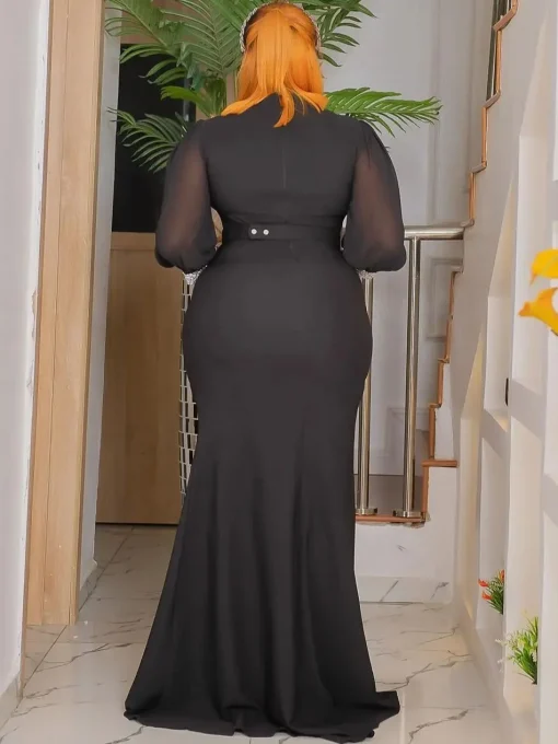 Plus Size Ankara Maxi: Elegant Evening Gown - Image 6