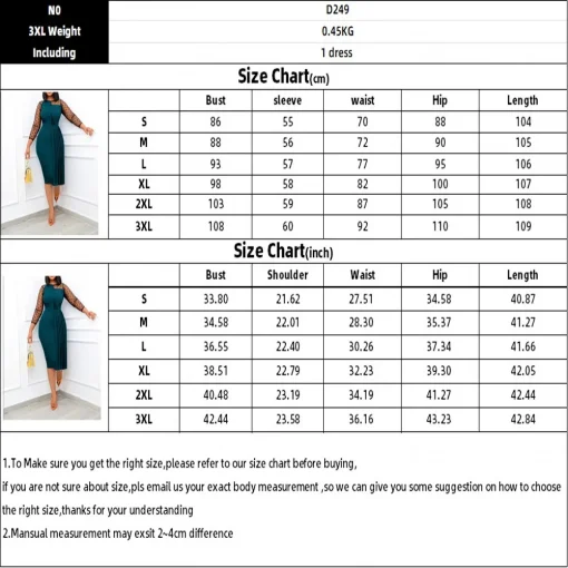 Elegant Plus Size Evening Dress: Mesh Splicing, Solid Color - Image 6