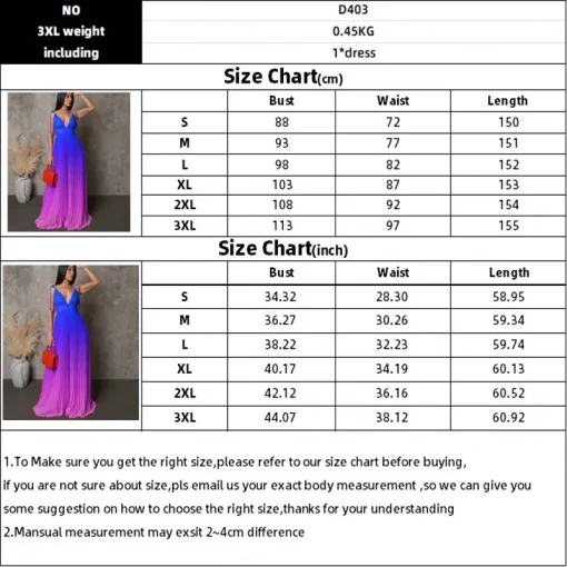 Chic Plus Size Gradient Suspender Dress - Image 6