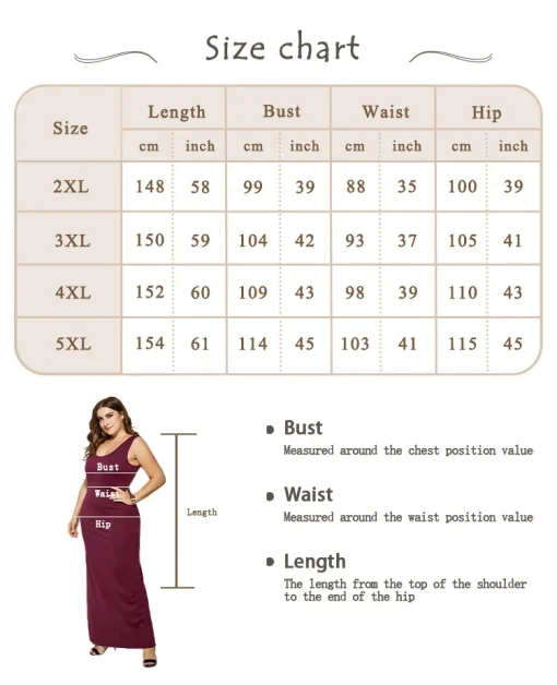 Wine Red Maxi Dress: Plus Size, Casual Elegance, Sleeveless - Image 6