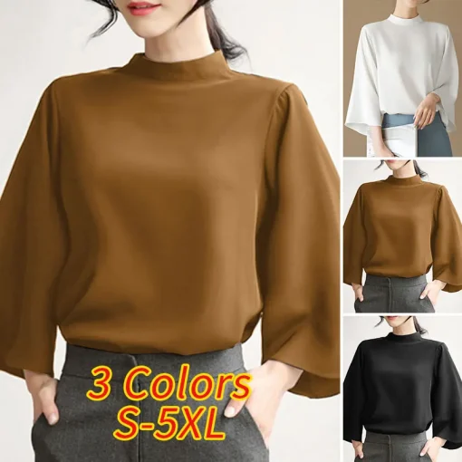 Autumn Flare Sleeve Blouse