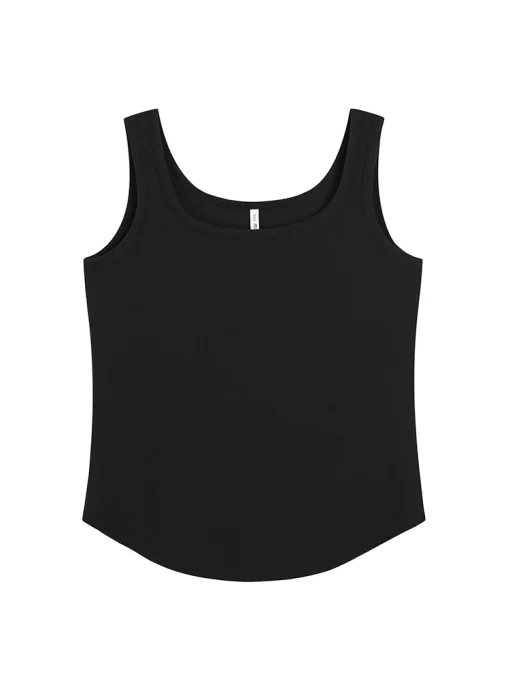 Plus Size Scoop Neck Knitted Tank Top - Image 5