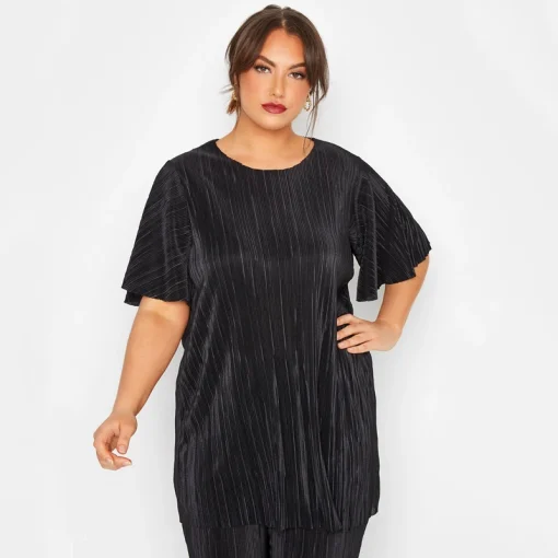 Plus Size Summer Plisse Top 7XL - Image 3