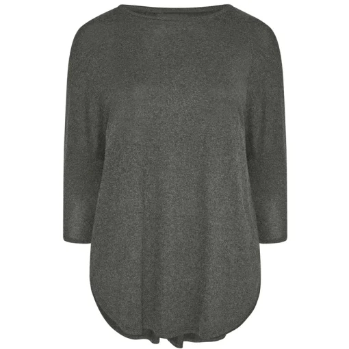 Plus Size Hi-Low Batwing Tunic 6XL - Image 4