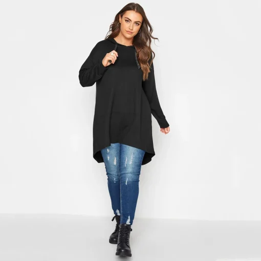 Plus Size Leopard Print Long Sleeve Shirt - Image 2