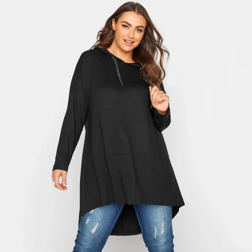 Plus Size Leopard Print Long Sleeve Shirt