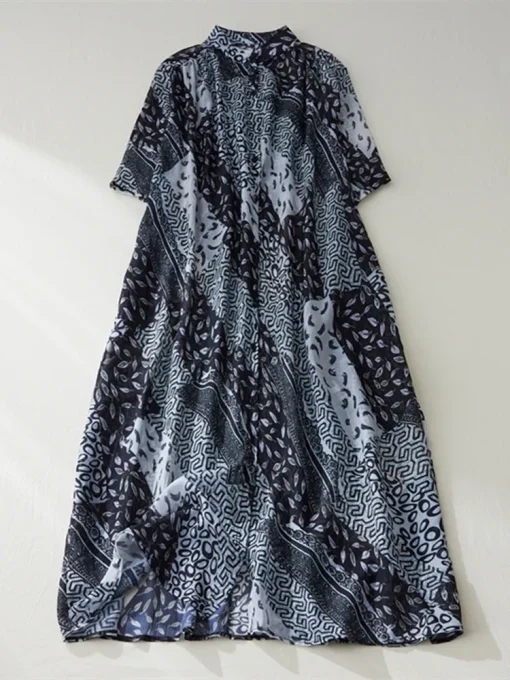 Plus Size Summer Long Dress - Image 3