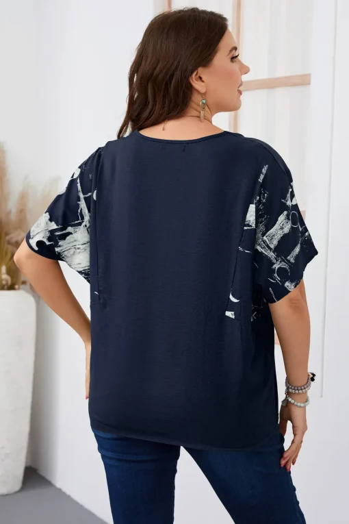 Plus Size Women's Casual Tee - Image 4