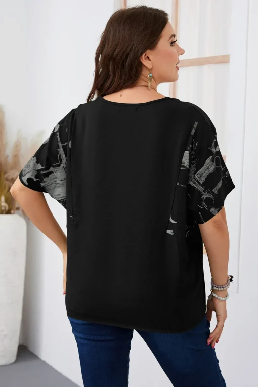 Plus Size Women's Casual Tee - Image 6