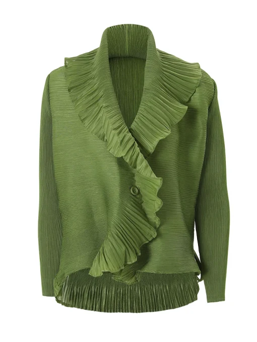 Ruffled Pleated Shirt - Image 4