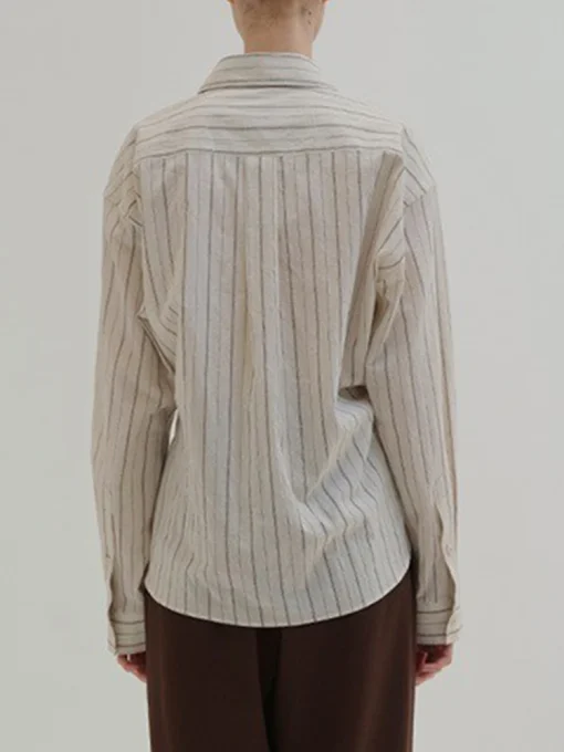 Versatile Striped Shirt - Image 5