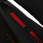 Plus Size Black Hoodie Windbreaker Coat for Women