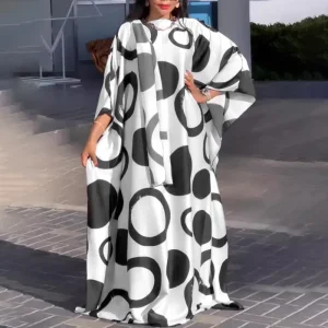 Plus Size  Bohemian Oversized Maxi Sundress for Summer