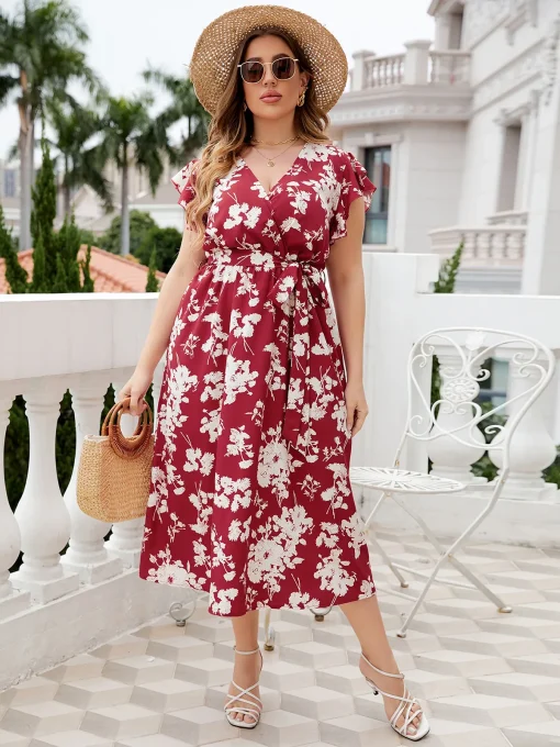 Elegant Evening Party Dress for Women Plus Size Summer - Image 5