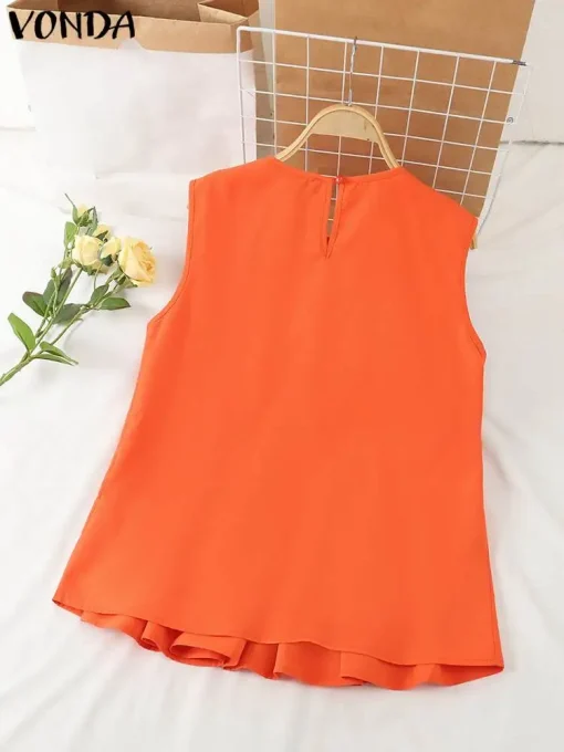 Elegant Sleeveless Summer Tank Tops for Women - Image 3