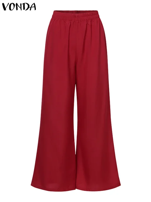 Elegant Women’s Casual Wide Leg Pants Set - Image 5