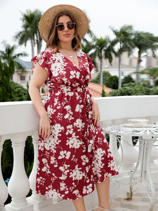 Elegant Evening Party Dress for Women Plus Size Summer - Image 6