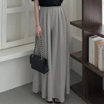 Women's High Waist Wide Leg Pants Casual Trousers