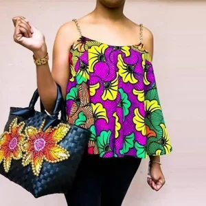 Plus Size Floral Printed Sleeveless Tank Top