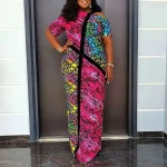 Plus Size Off Shoulder Summer Party Dress