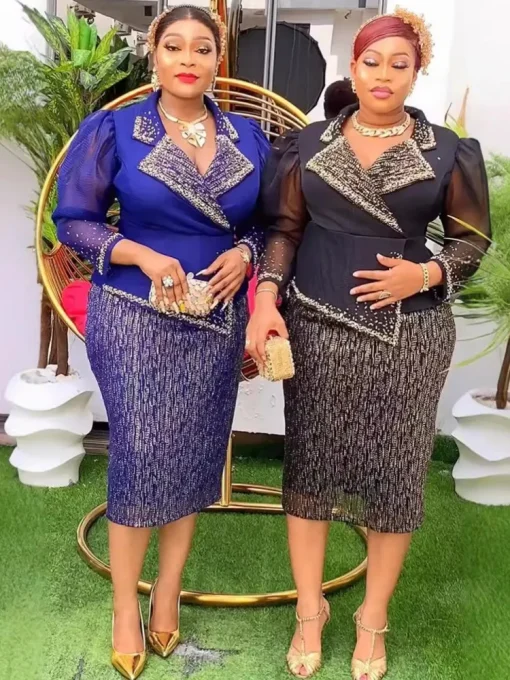 Elegant Plus Size African Dresses for Women - Image 3