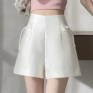 Elegant Satin Mini Shorts for Stylish Summer Parties