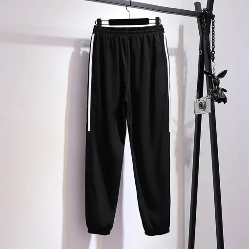 Plus Size Women's Spring Autumn Loose Casual Sports Pants - Image 2