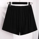 Plus Size Women's Summer Modal High Waist Safety Shorts