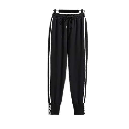 Plus Size Women's Spring Autumn Loose Casual Sports Pants - Image 6