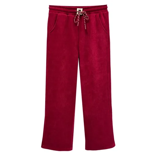 Plus Size Women’s Fleece-Lined Wide Leg Corduroy Pants - Image 6