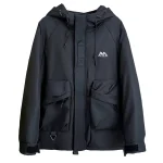 Plus Size Women's Hooded Winter Travel Parka Warm Cotton-Padded Jacket