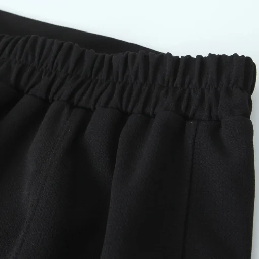 Black High Waist Mermaid Skirt for Women - Image 2