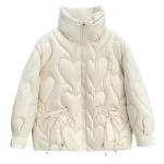 Plus Size Women's Winter Parka Loose Stand Collar Warm Coat
