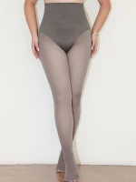 Women’s Peach Heart Buttocks Tights, Plus Velvet Stockings, Large Size