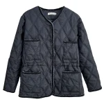 Plus Size Women's Chic Drawstring Waist Cotton-Padded Winter Parka