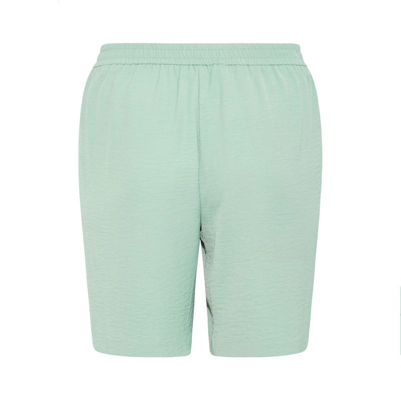 Plus Size Elastic Drawstring Waist Loose Casual Summer Shorts - Image 2