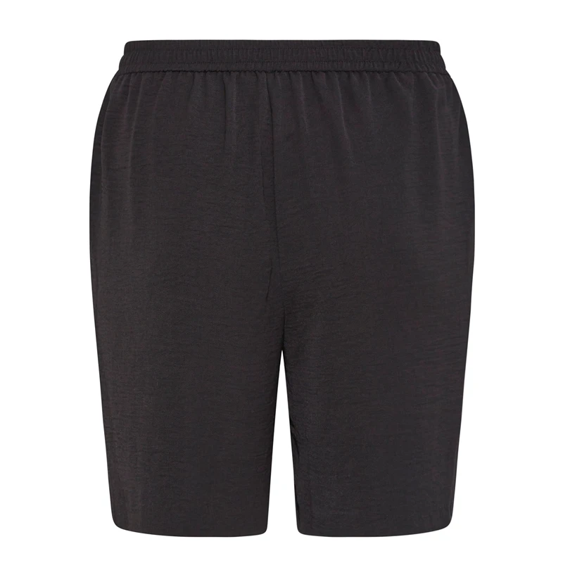 Plus Size Elastic Drawstring Waist Casual Sports Shorts - Image 2