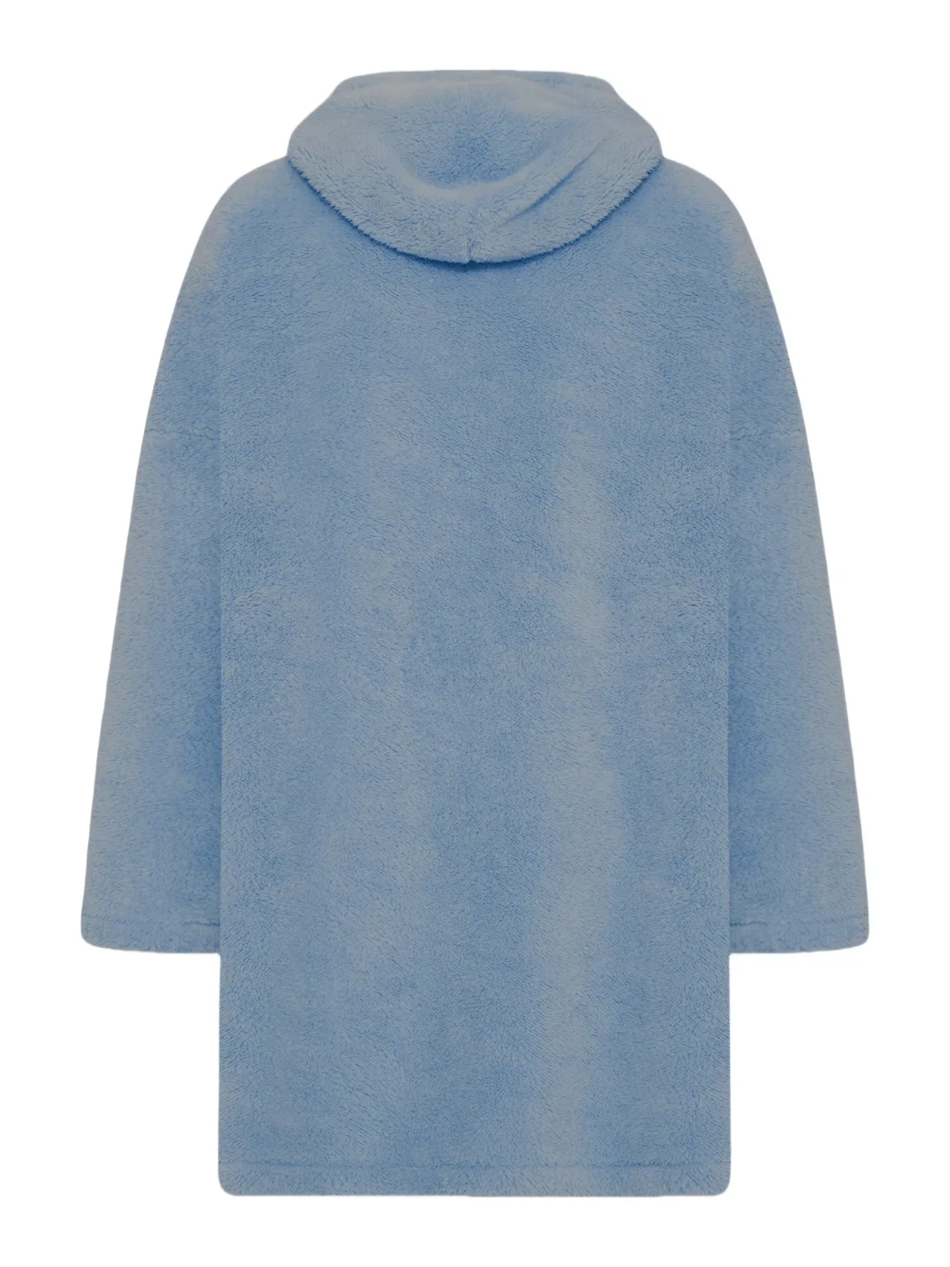 Oversized Soft Sherpa Hoodie Blanket Pullover for Women - Image 4