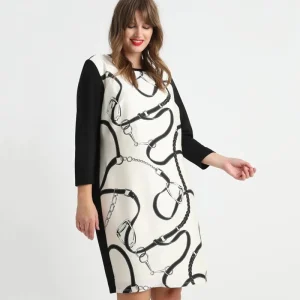 Plus Size Floral Print Elegant Midi Dress for Women