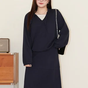 Plus Size Casual Preppy Style Spliced Hoodies for Women