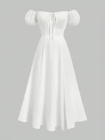 Plus Size Strapless Summer Maxi Dress