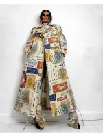 Women's Long Street Trench Jacket